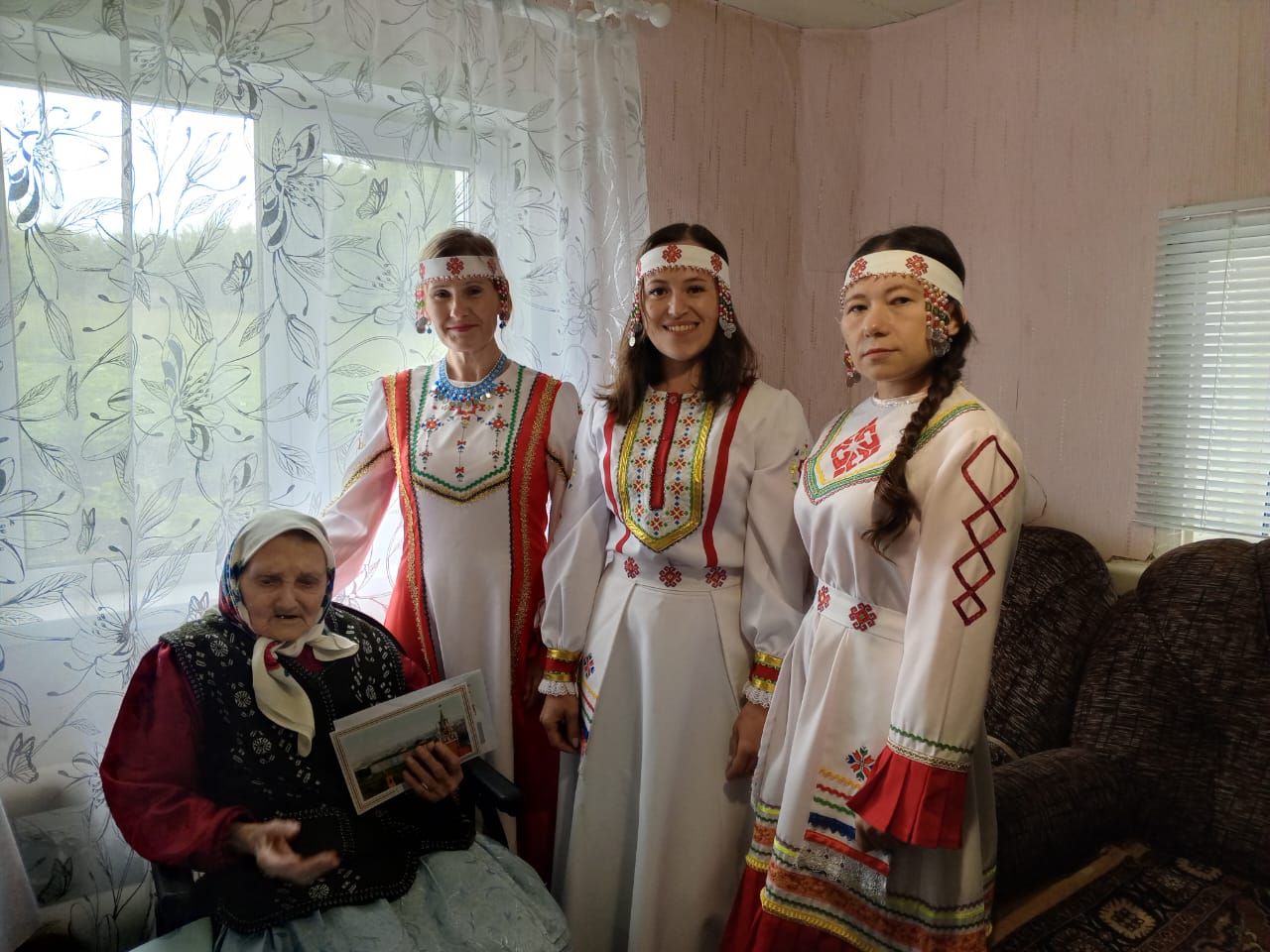 Жительница села Алешкин-Саплык Дрожжановского района РТ отметила 95-летний юбилей