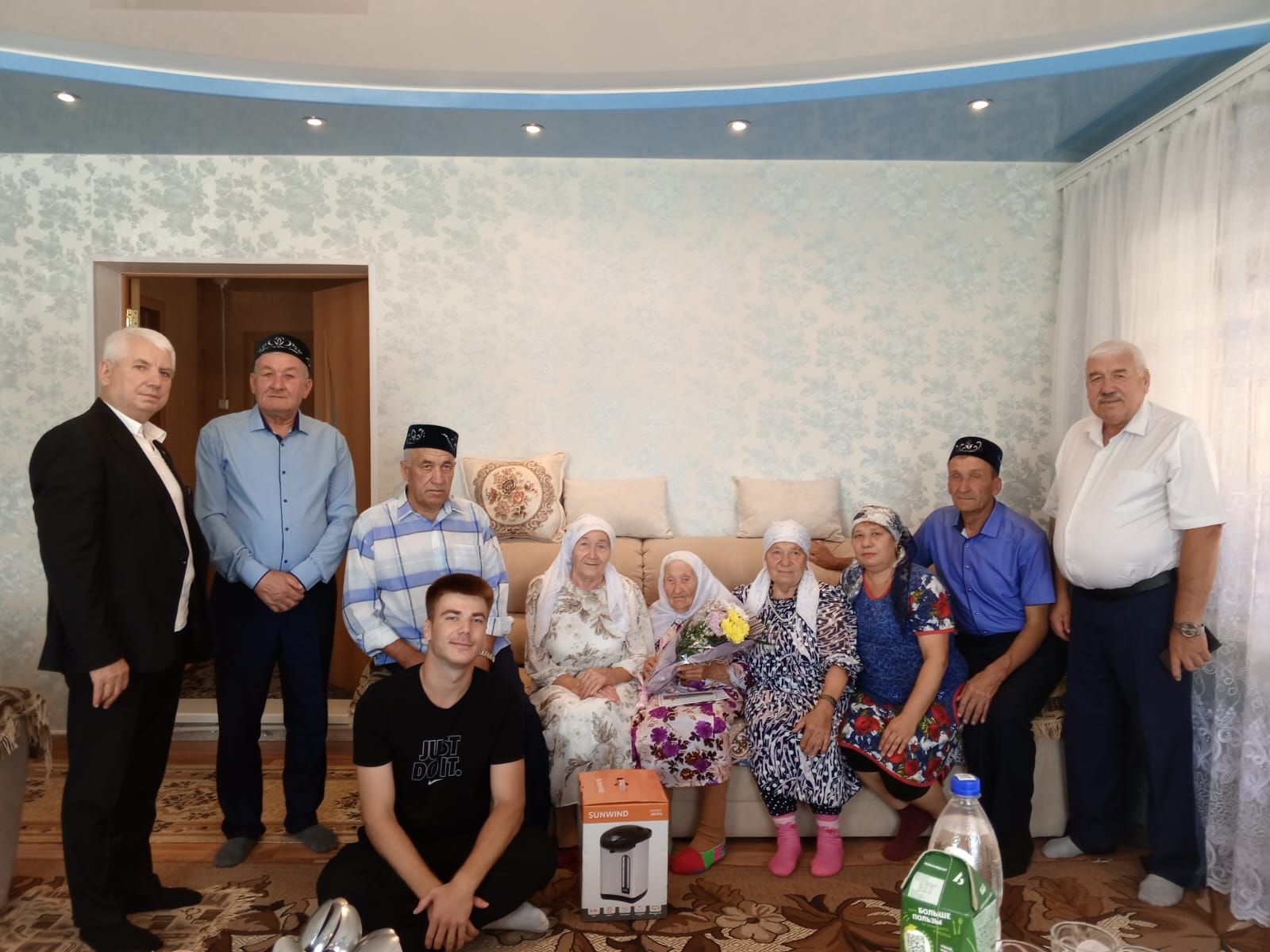Жительница села Малая Цильна Дрожжановского района РТ отпраздновала 95-летний юбилей