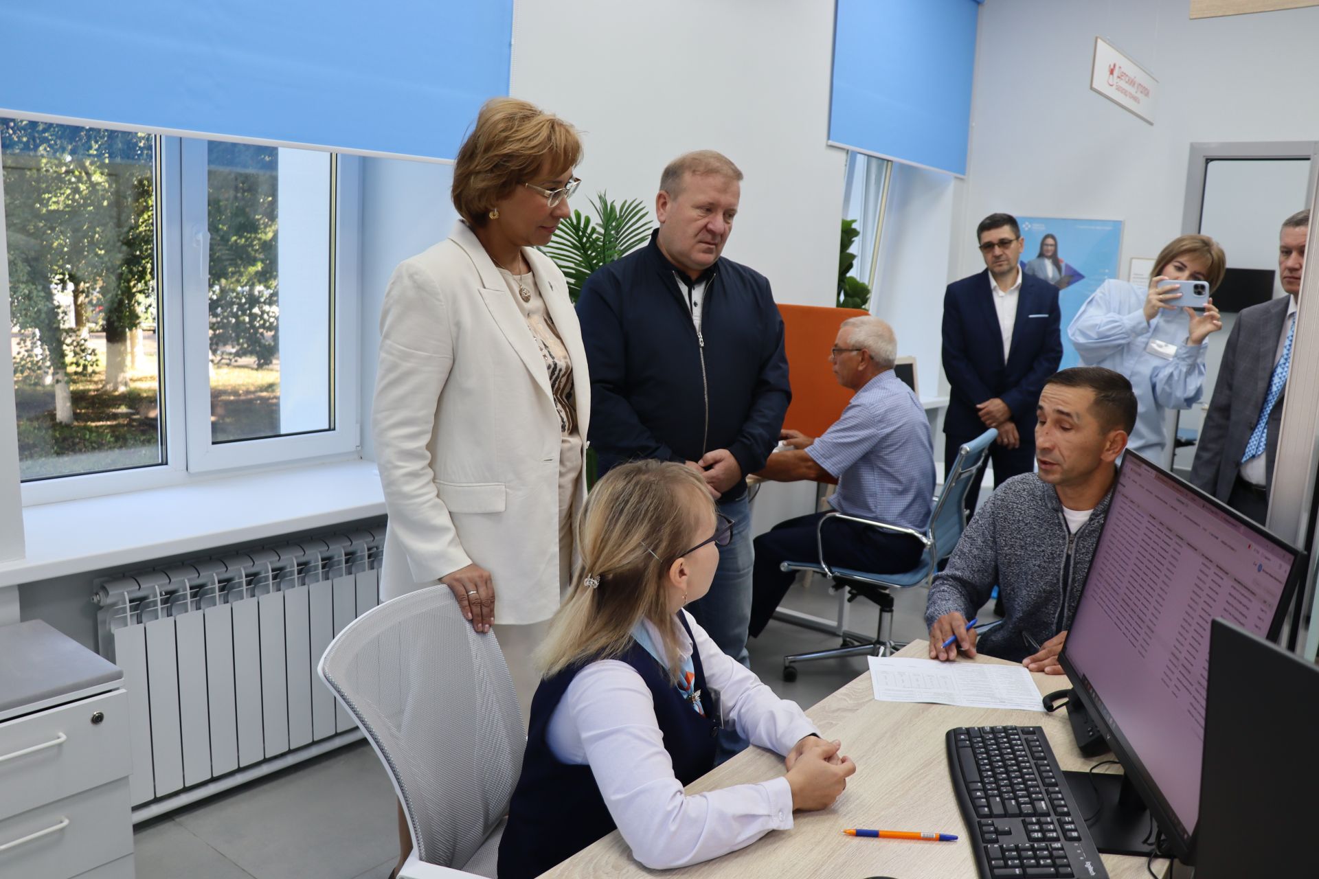 В Дрожжановском районе РТ после ремонта открылся отдел центра занятости