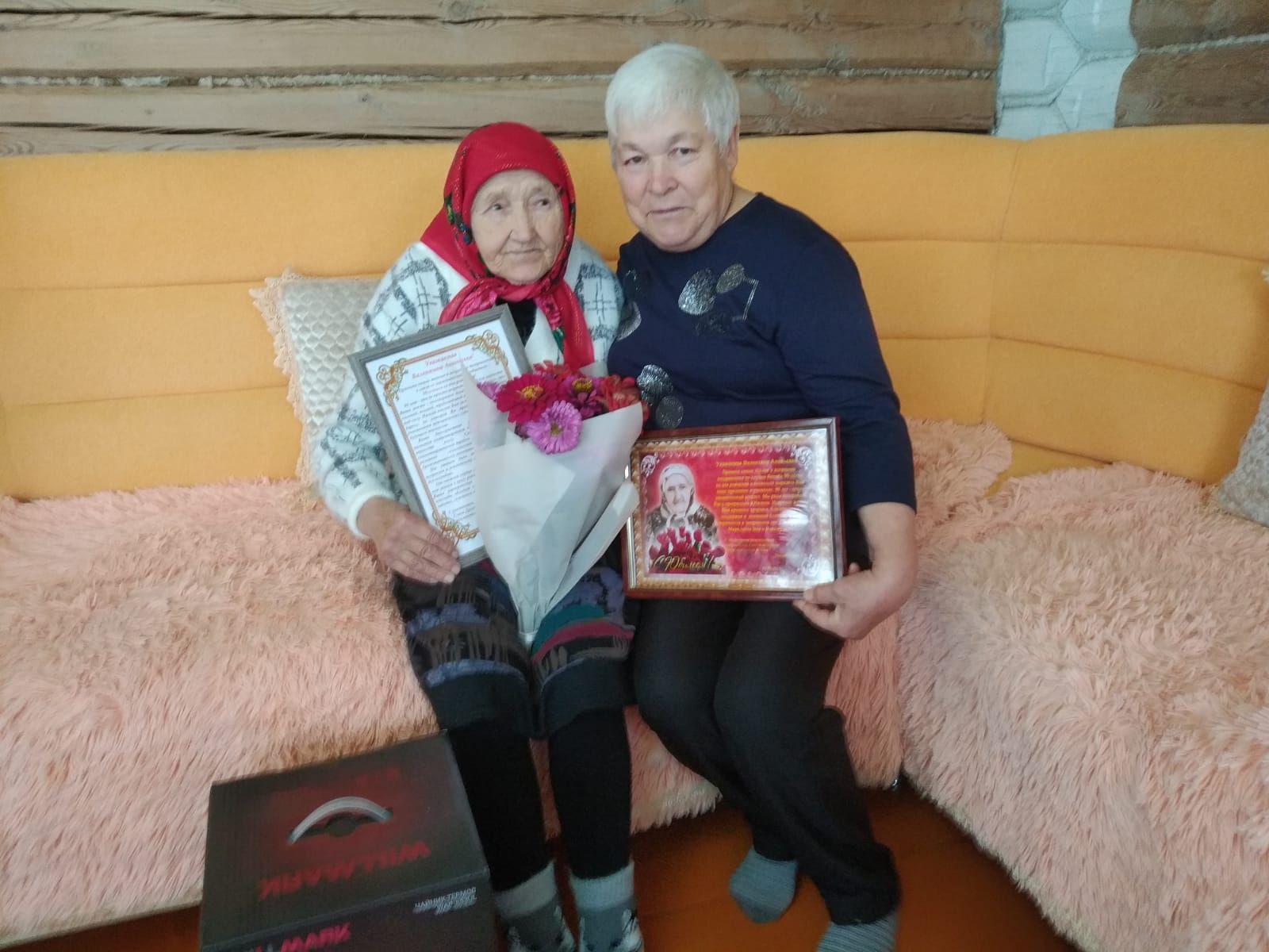 Жительницу села Чувашское Дрожжаное Валентину Кузнецову поздравили с 90-летним юбилеем