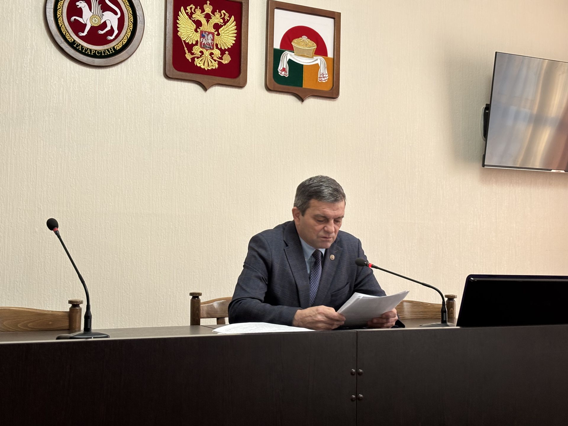 На заседании КЧС в Дрожжановском районе обсудили вопросы безопасности при проведении крещенский купаний