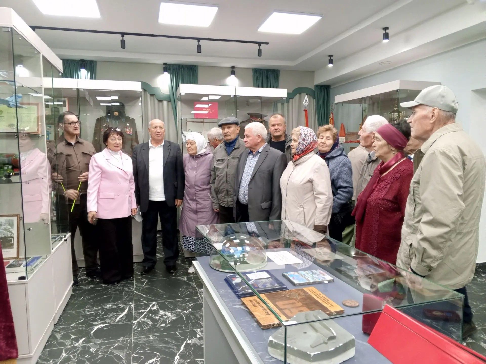 Ветераны Дрожжановского района побывали в обновлённом краеведческом музее