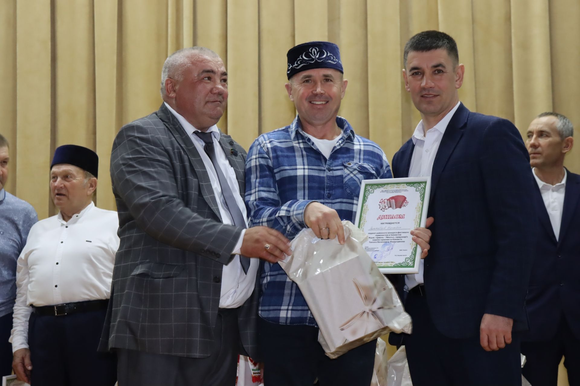 В селе Малая Цильна Дрожжановского района прошел праздник звонкой гармони