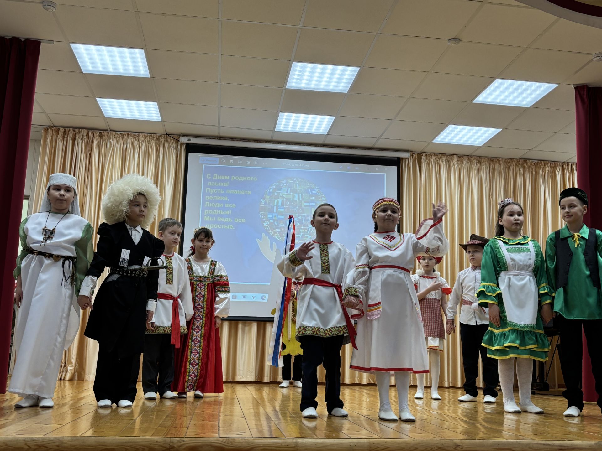 В Дрожжановском районе прошел фестиваль, посвященный Дню родного языка