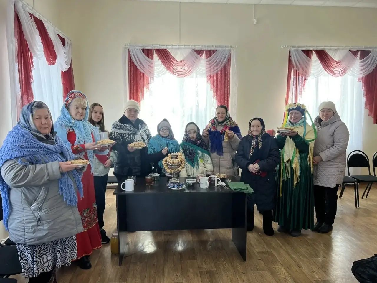 Широкая Масленица шагает по селам Дрожжановского района