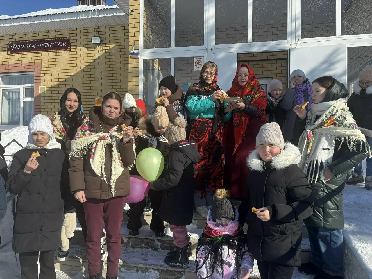Широкая Масленица шагает по селам Дрожжановского района