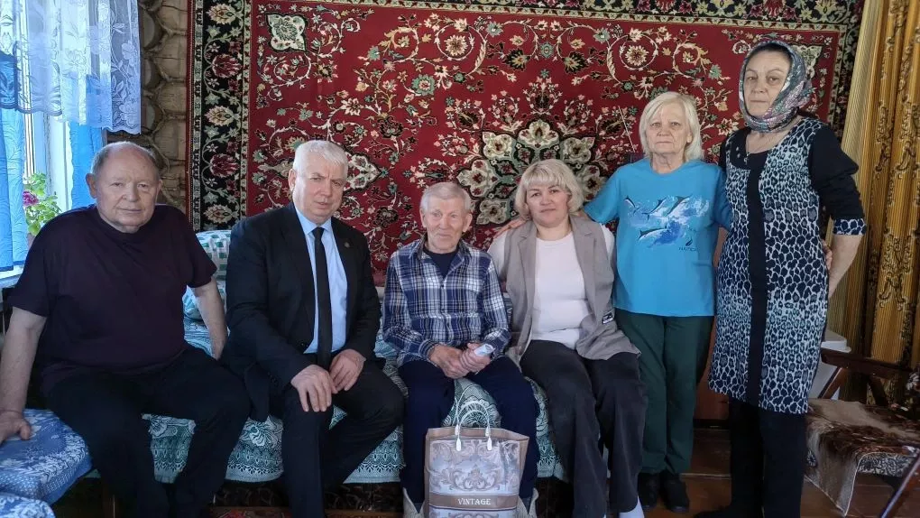 Старейший житель Дрожжановского района отмечает 97-летие