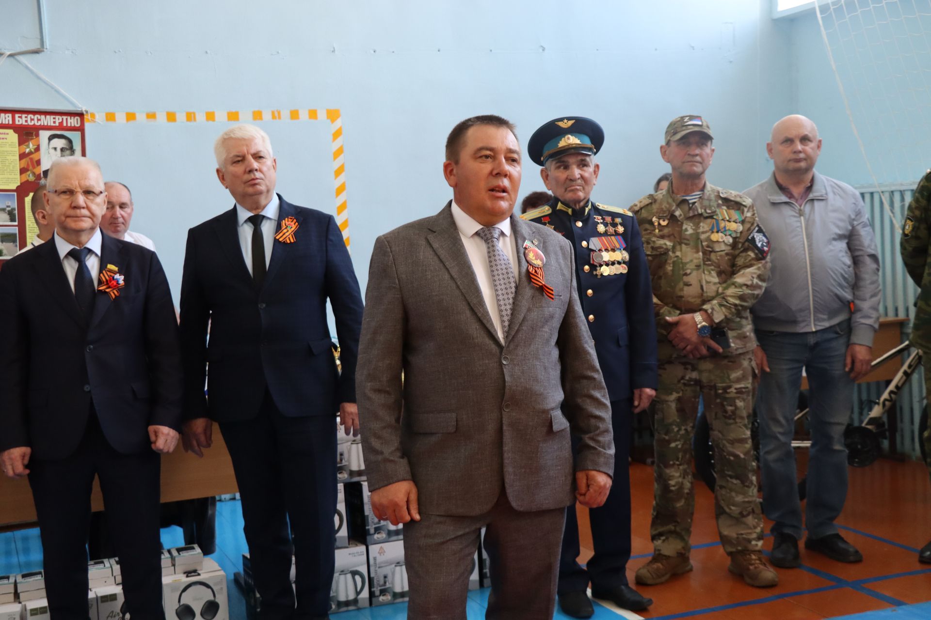 В Матакской школе Дрожжановского района почтили память Героя СССР Семена Уганина турниром по национальной борьбе