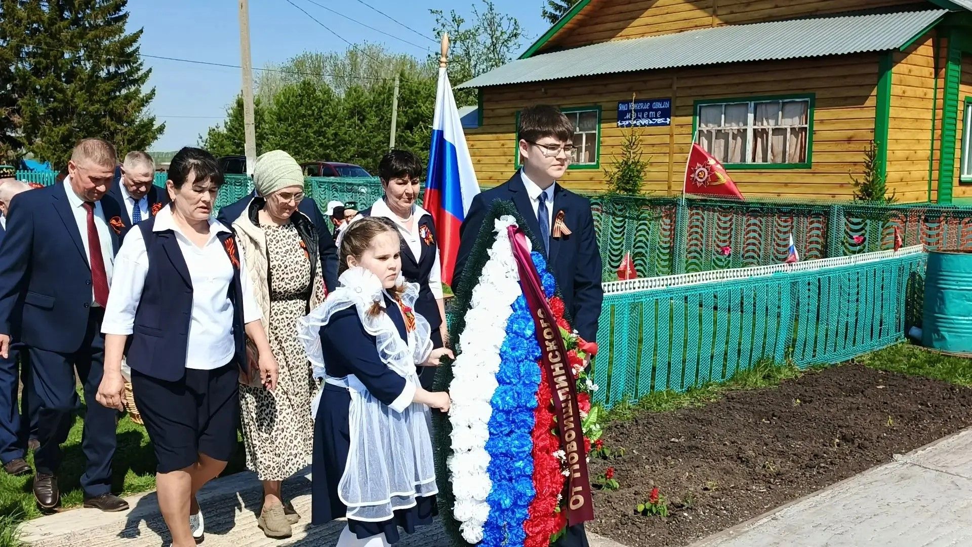 Чүпрәле районы Яңа Кәкерле авылында 9 Май- Җиңү көне!