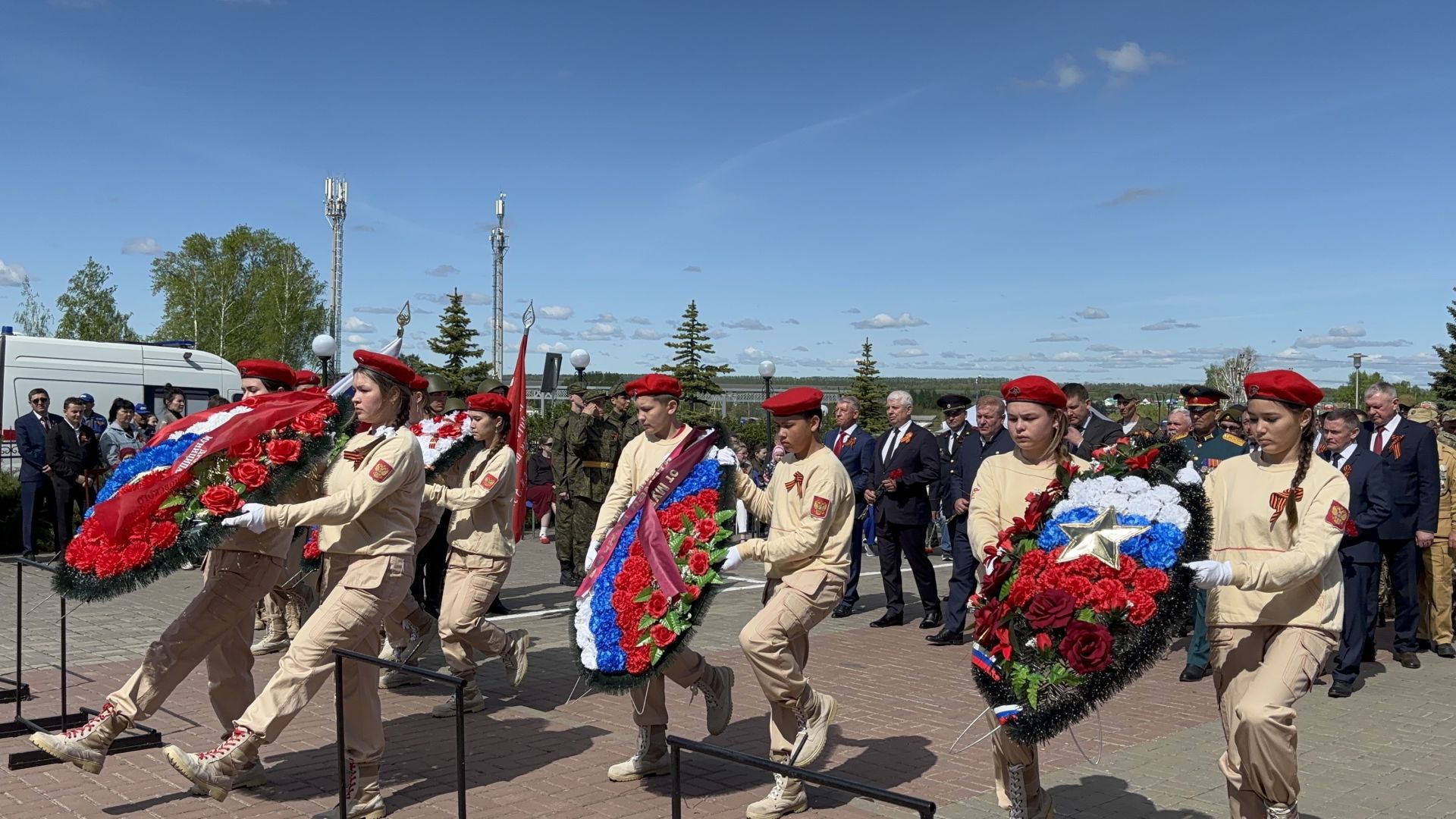 В Дрожжановском районе зажгли «Огонь памяти»