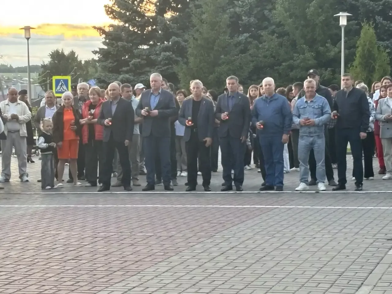 В Дрожжановском районе зажгли свечи в память о павших героях