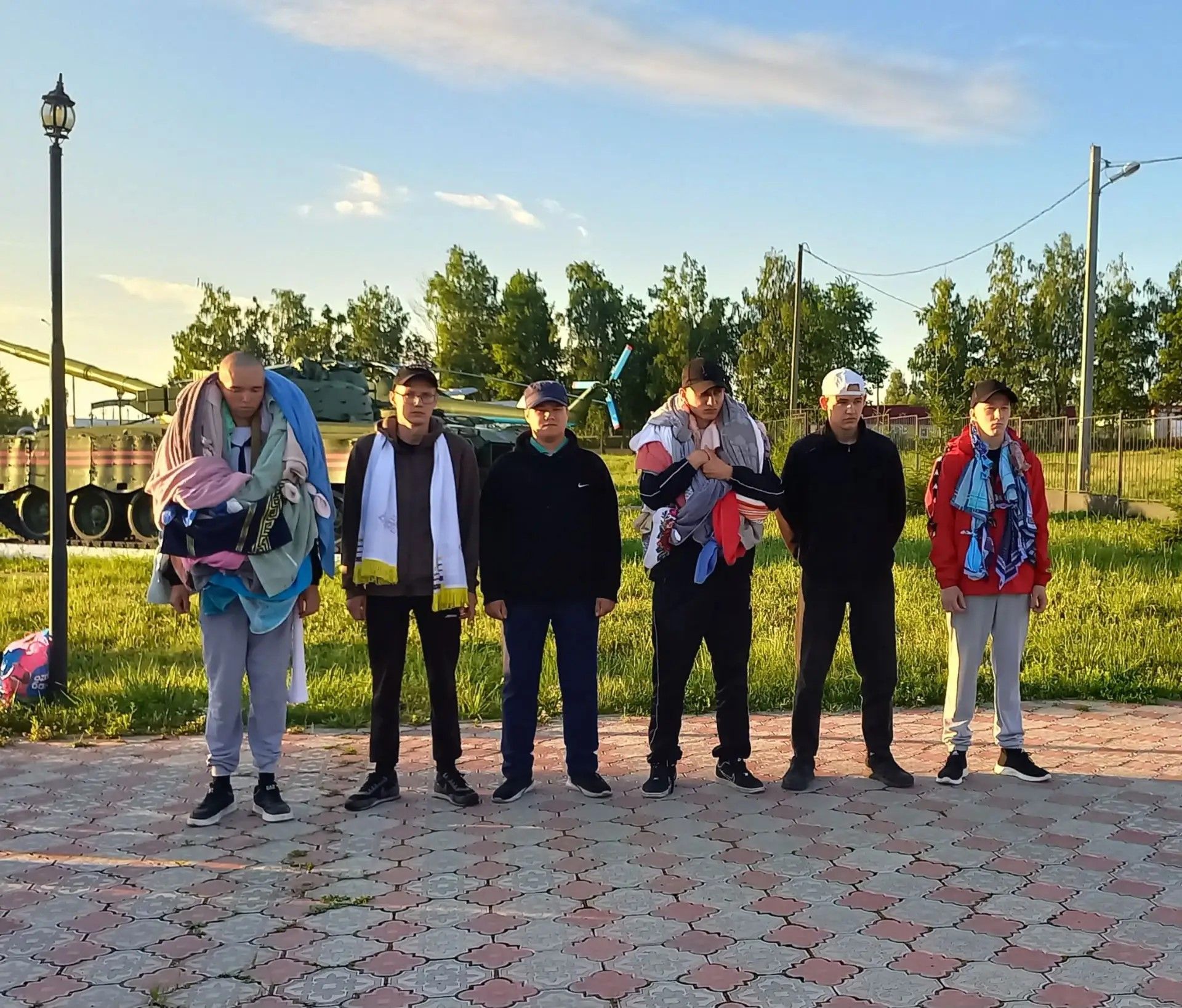 Новобранцы из Дрожжановского района отправились на службу