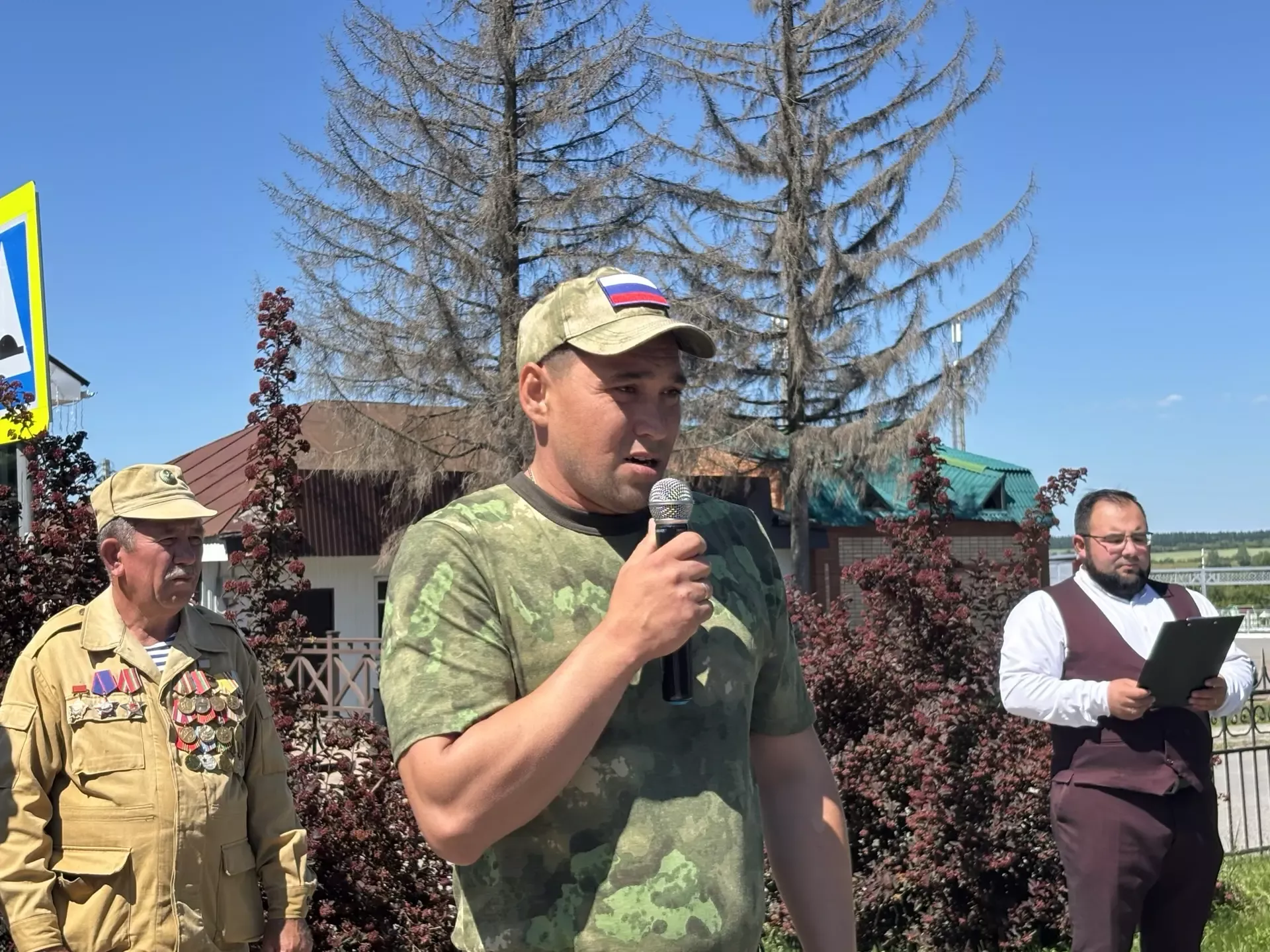 В Дрожжановском районе отметили день ветеранов боевых действий
