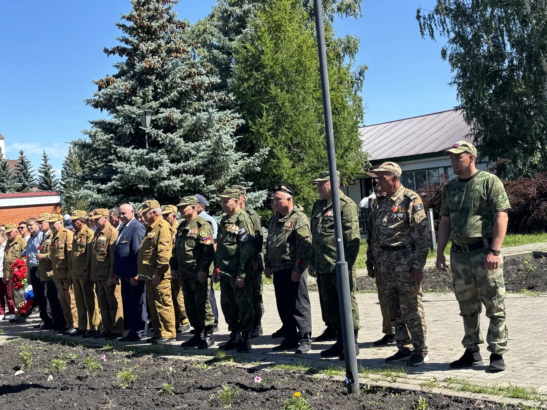 В Дрожжановском районе отметили день ветеранов боевых действий