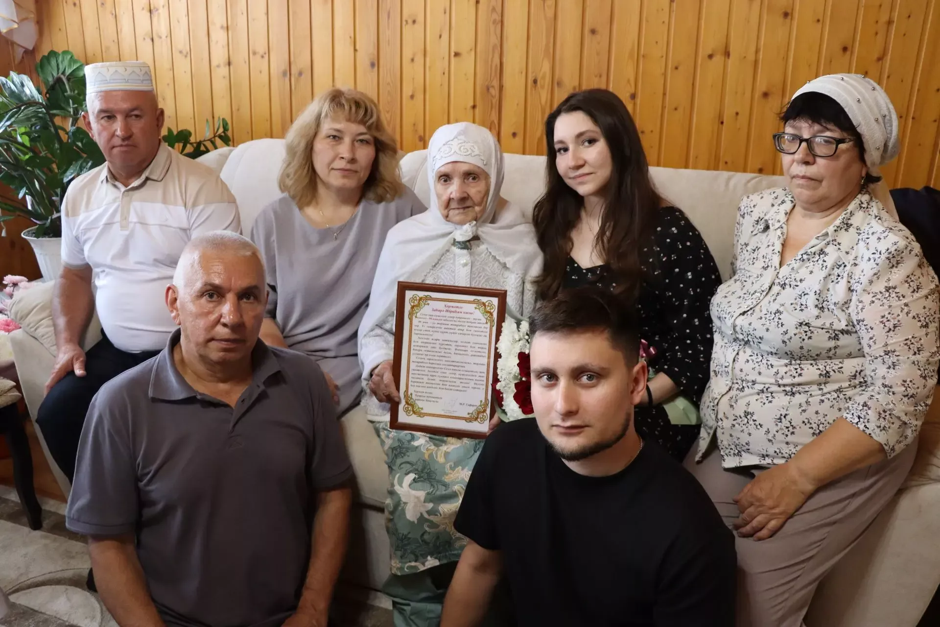 Жительнице села Малая Цильна Дрожжановского района РТ исполнилось 90 лет