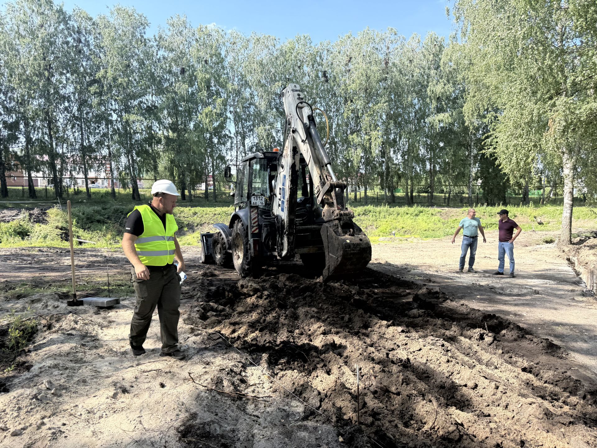 Марат Гафаров һәм Илнар Хафизов Чүпрәле районында төзелешләр барышын карадылар