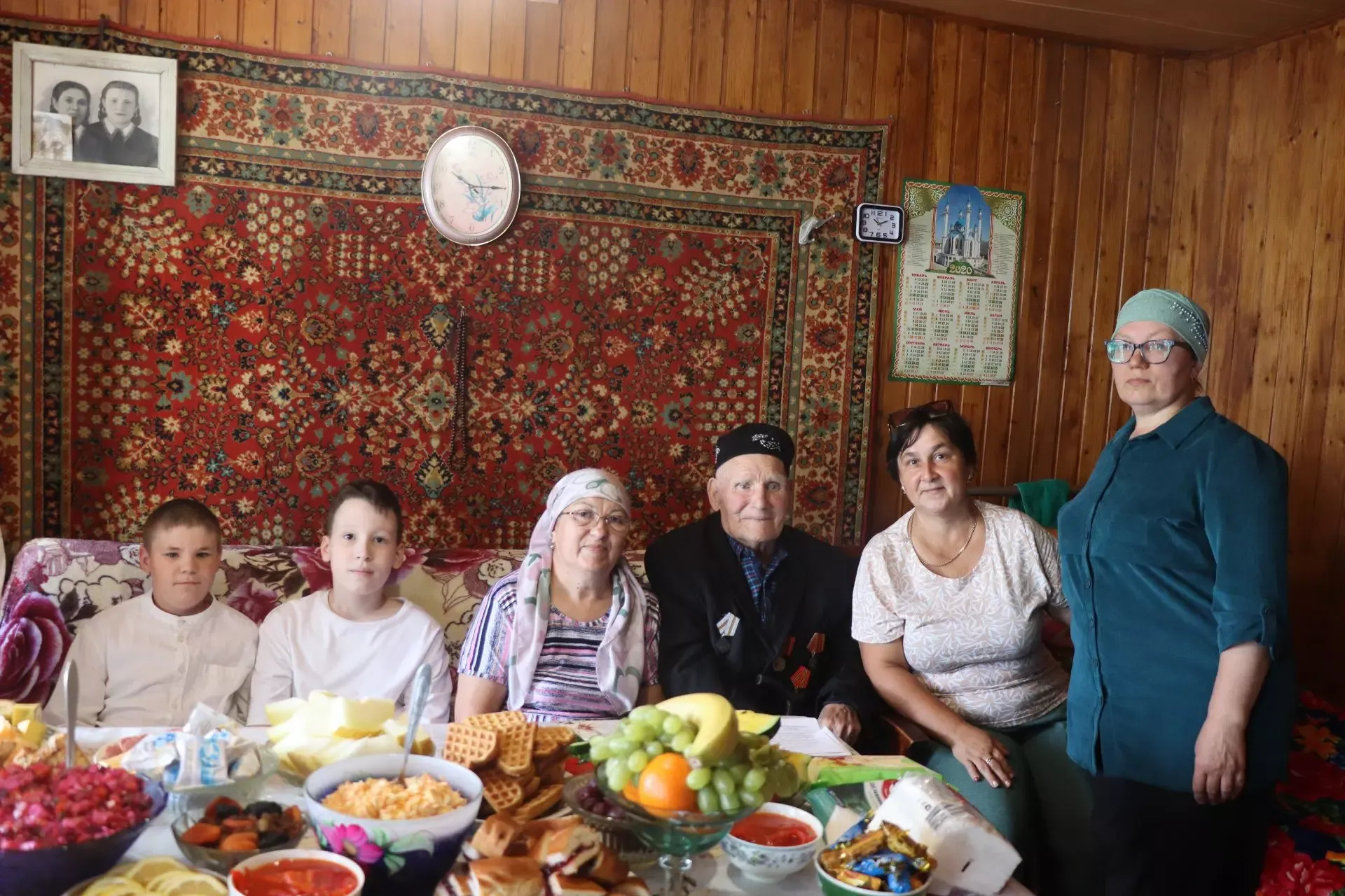 95-летний юбилей труженика тыла из Татарских Тюков
