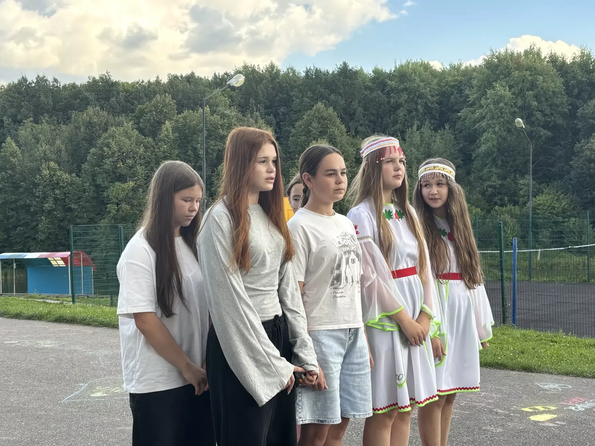 В лагере «Чайке» Дрожжановского района спустили флаги и попрощались с летом