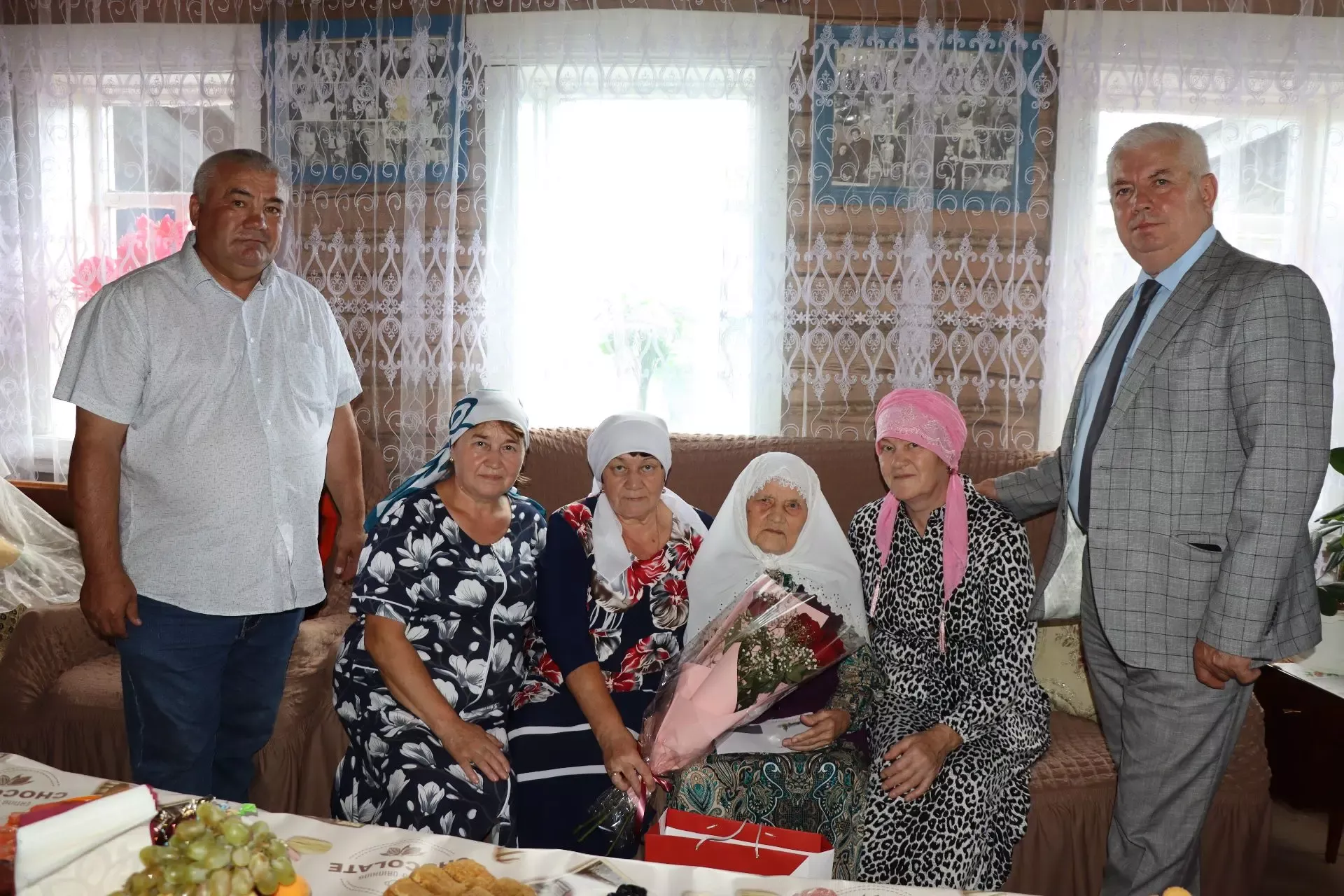 Жительница села Малая Цильна Дрожжановского района отметила свой 95-летний юбилей