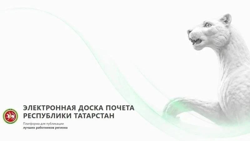 В республике появилась Электронная доска почёта Татарстана