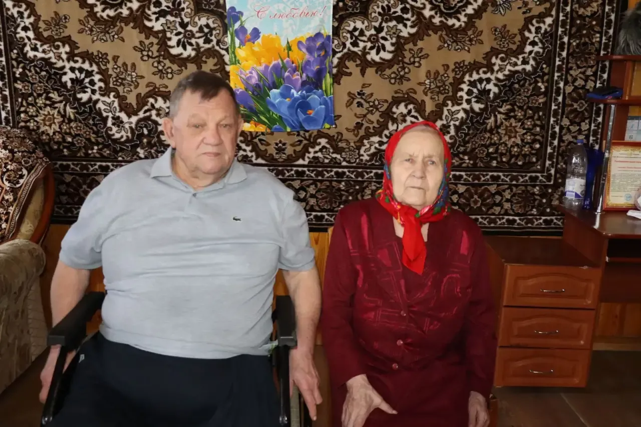 Ветерана труда из села Городище Дрожжановского района поздравили с юбилеем