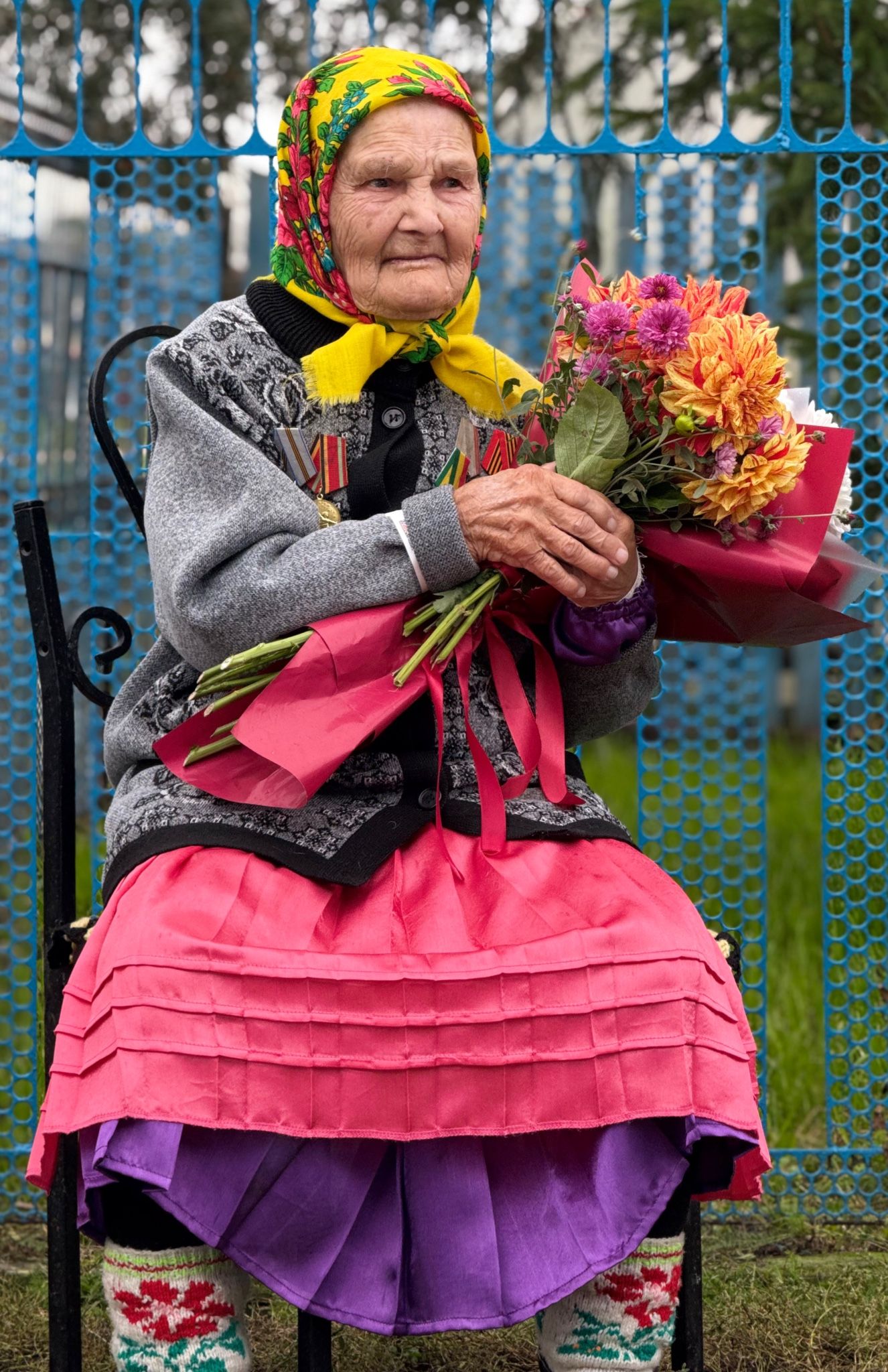 В свой 100-летний юбилей труженица тыла Дрожжановского района проголосовала на выборах
