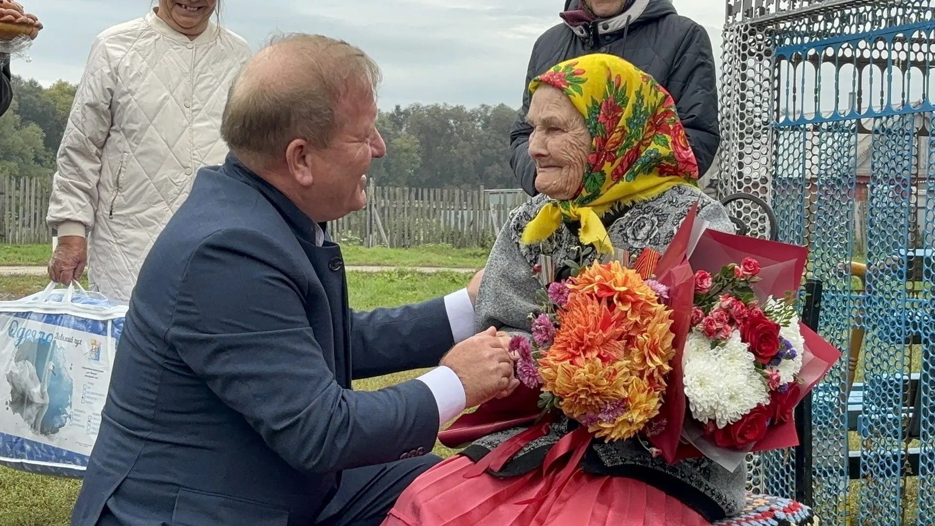 В свой 100-летний юбилей труженица тыла Дрожжановского района проголосовала на выборах