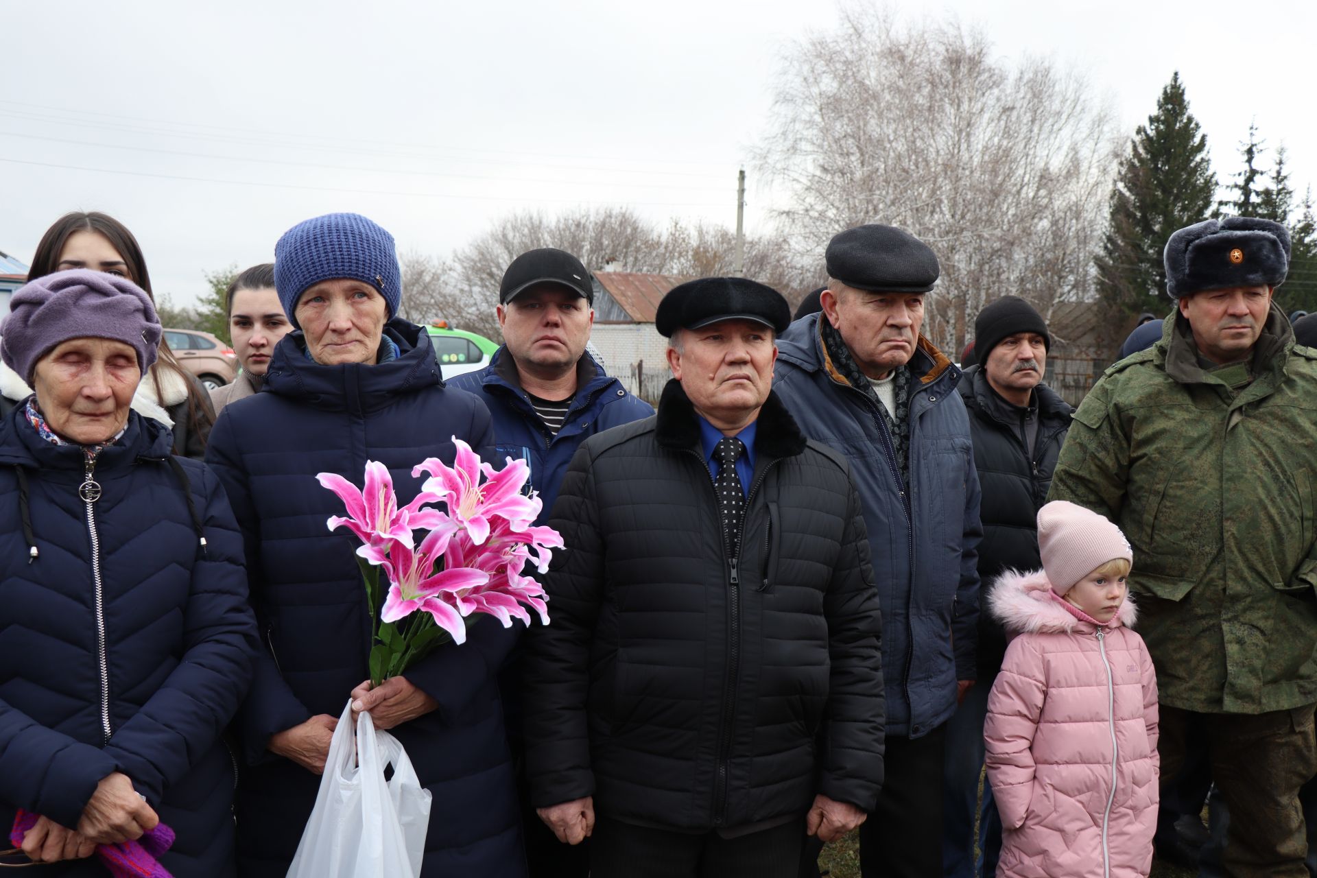 В Дрожжановском районе  увековечили память погибших в СВО