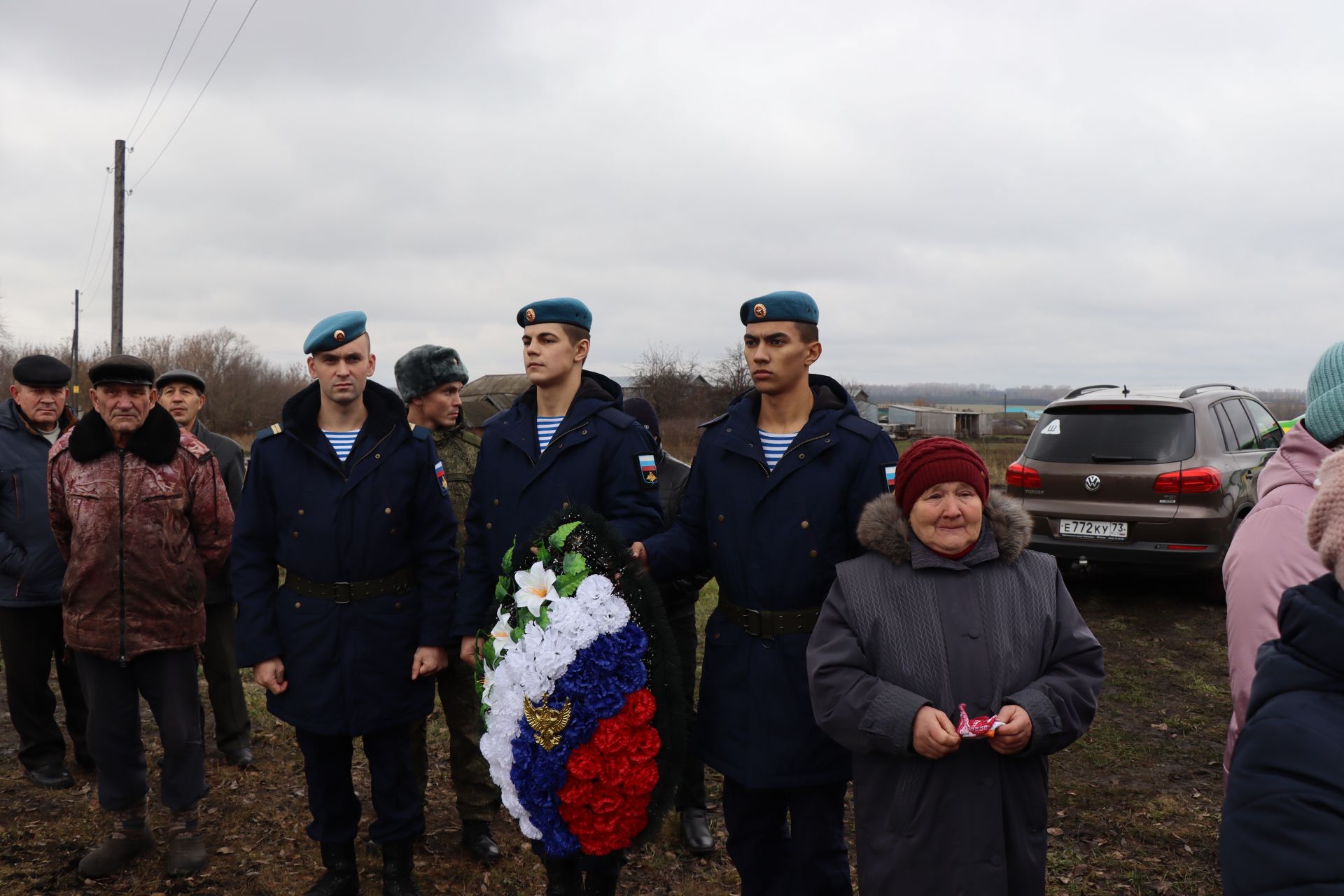 В Дрожжановском районе  увековечили память погибших в СВО