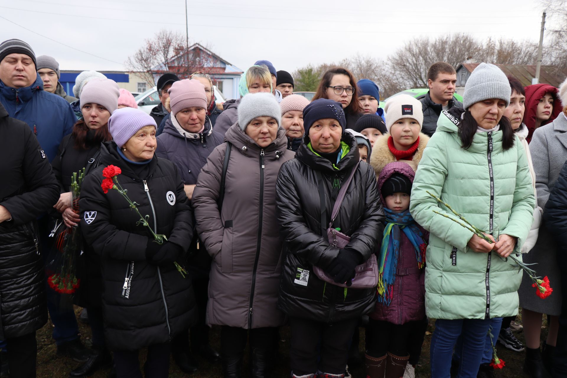 В Дрожжановском районе  увековечили память погибших в СВО