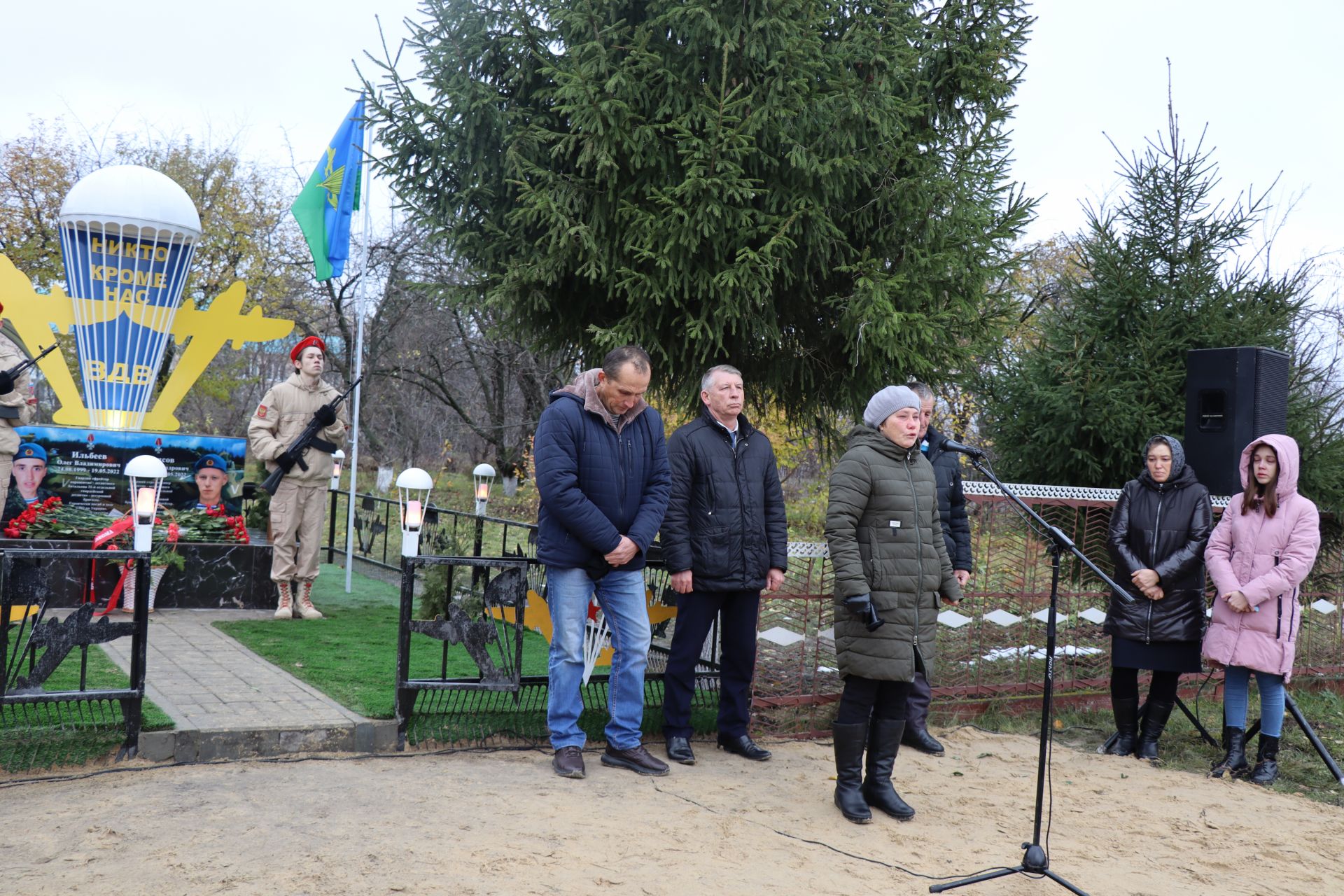 В Дрожжановском районе  увековечили память погибших в СВО