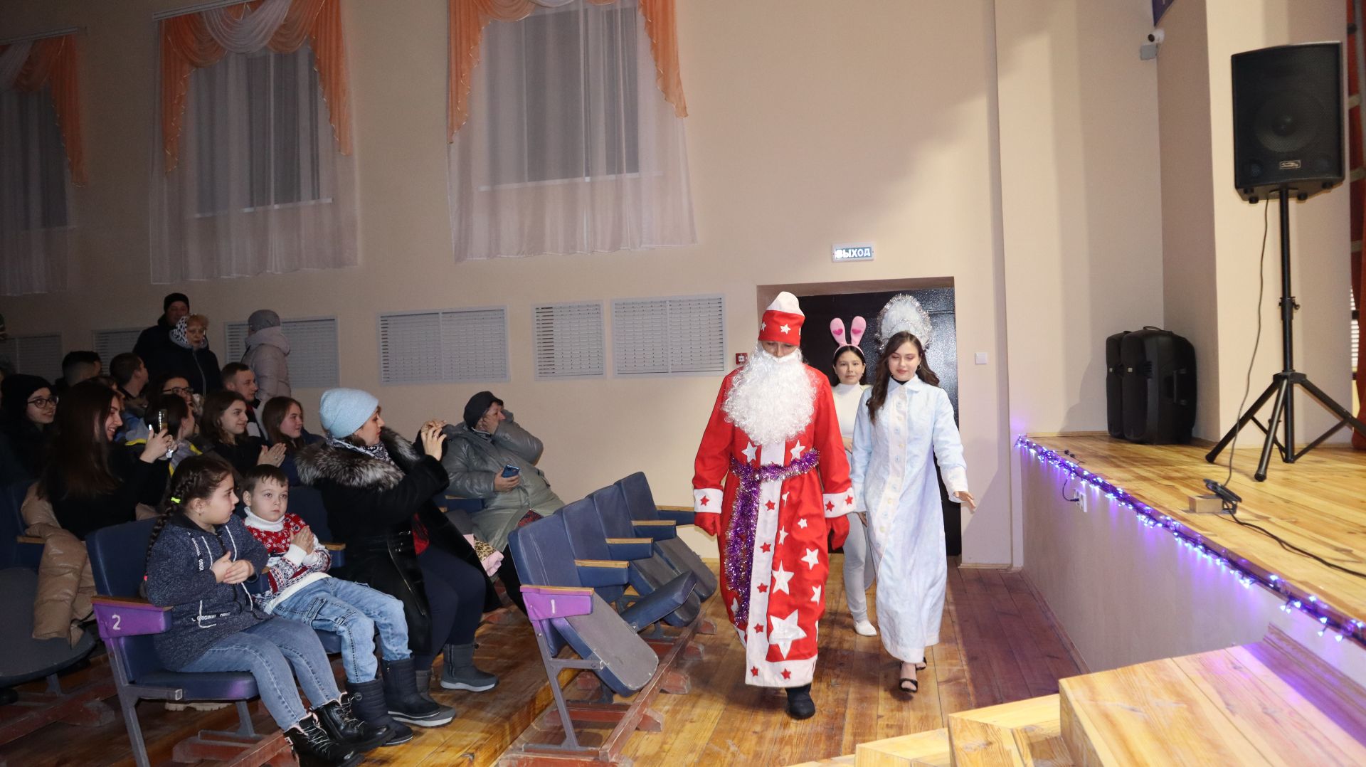 Новогоднее представление в селе Каракитяны-2022