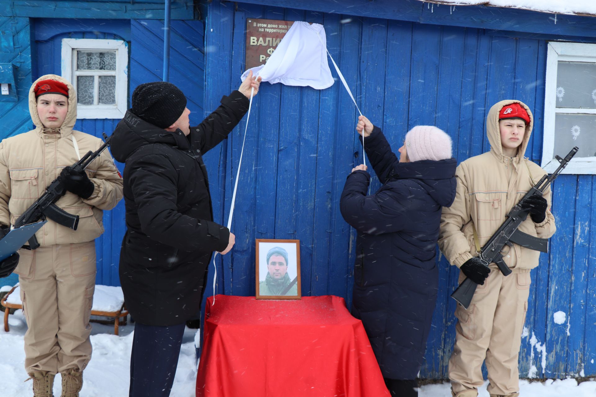 Мемориальный уголок памяти Фанилу Валиуллину из села Новые Чукалы -2023