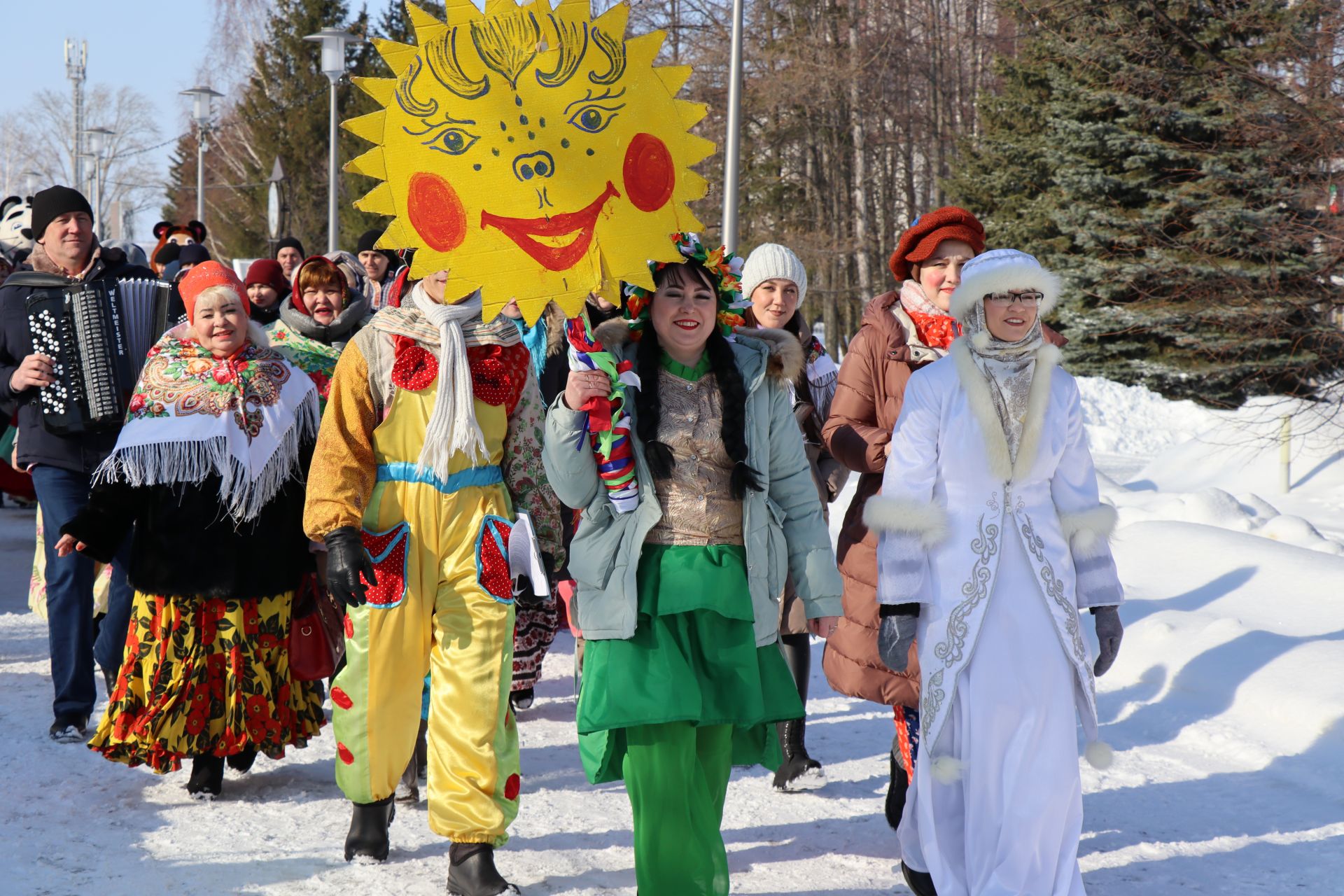 Проводы зимы и празднование Масленицы в Дрожжаном -2023