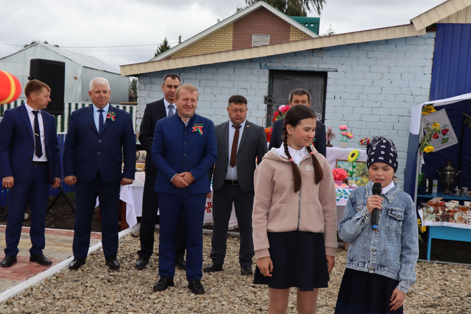 Открытие парка в селе Большая Акса Дрожжановского района -2023