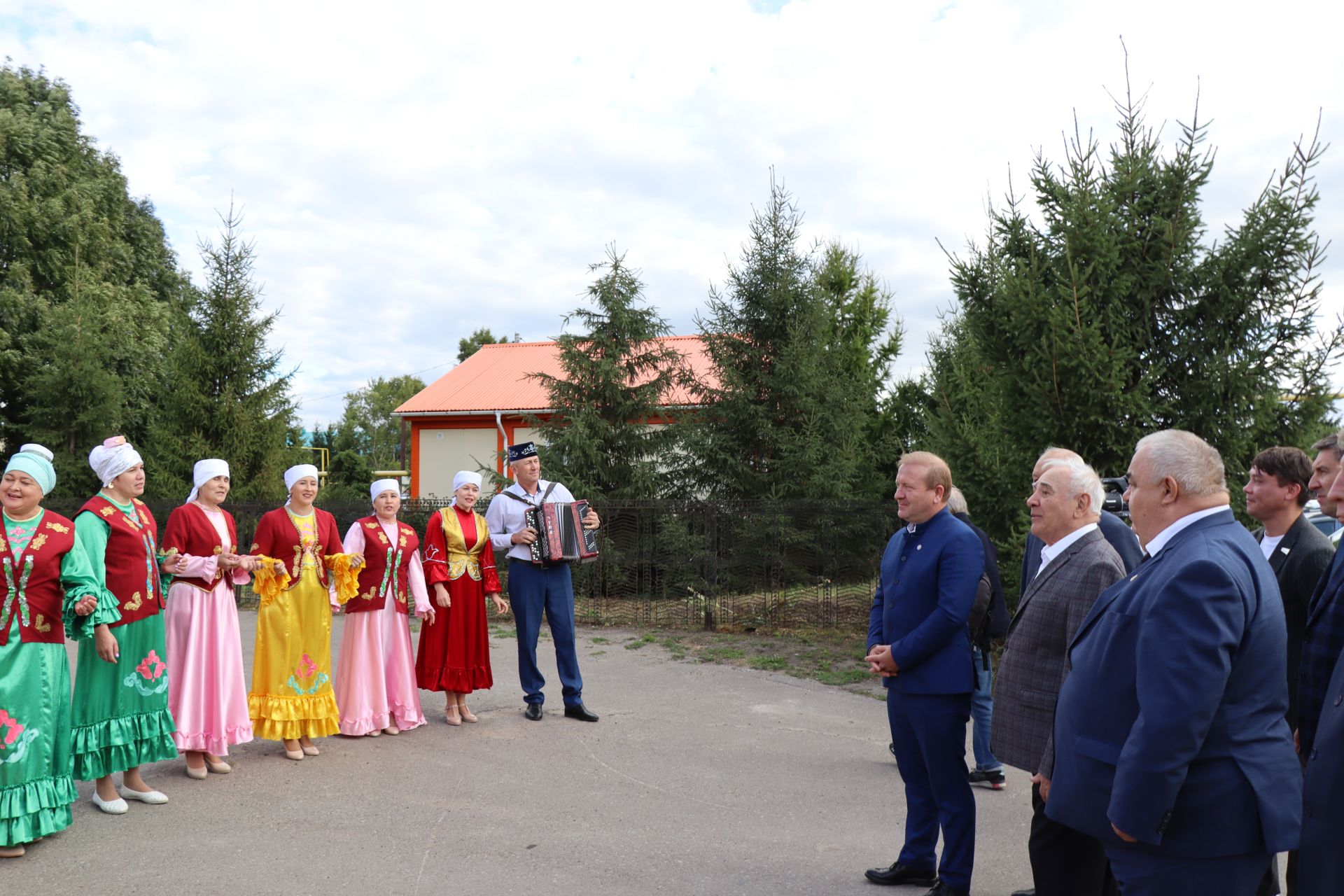 Открытие сельского клуба в селе Малая Цильна 2023