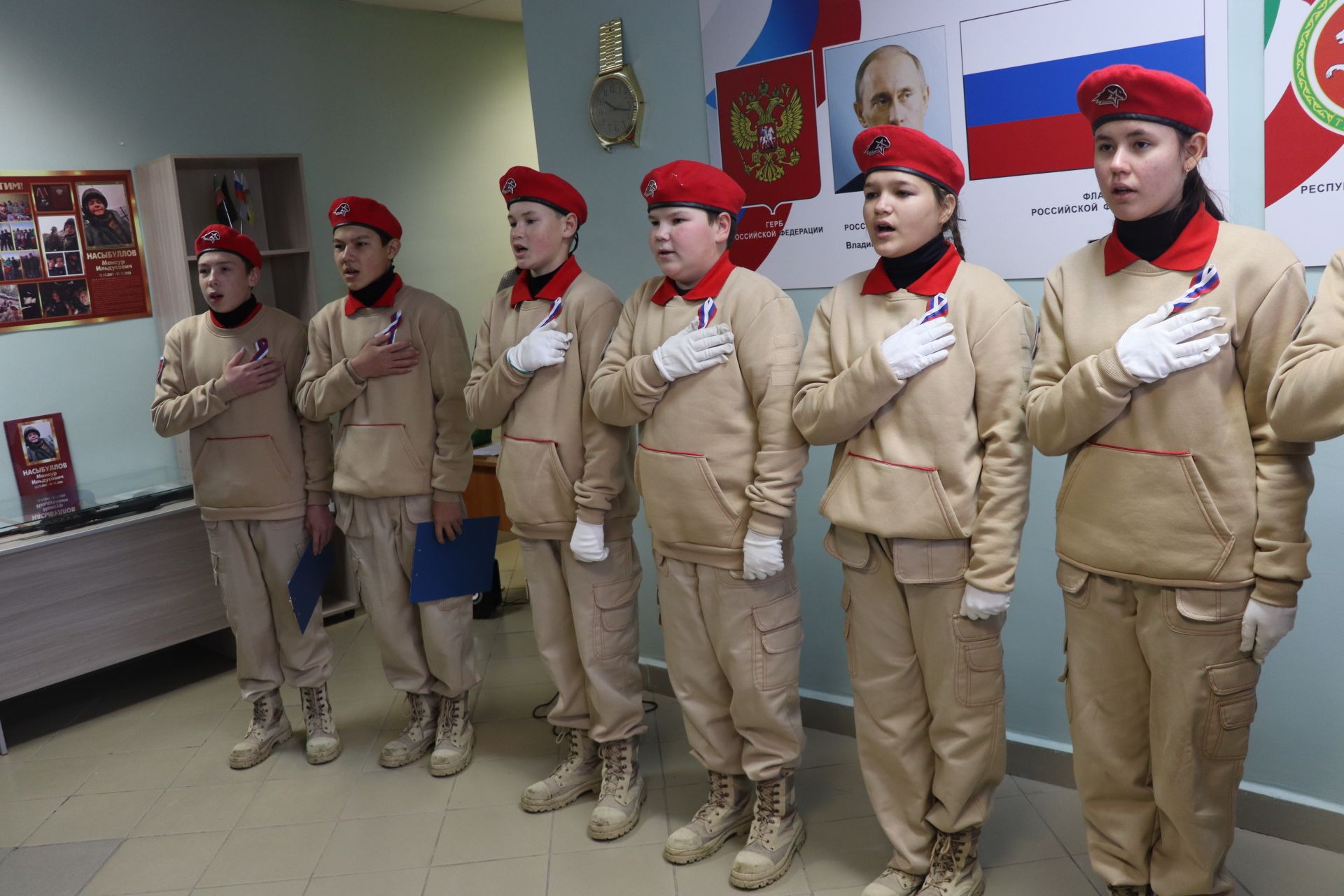 В Дрожжановском районе РТ увековечили память, участника СВО Мансура Насыбуллова