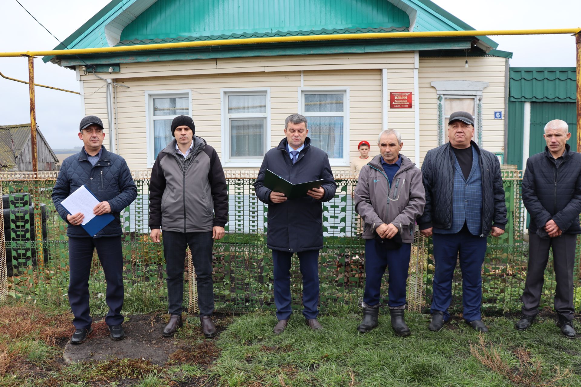 В Дрожжановском районе РТ увековечили память, участника СВО Геннадия Ильина