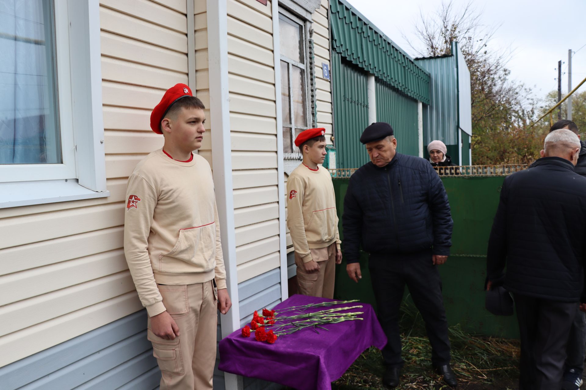 В Дрожжановском районе РТ увековечили память, участника СВО Геннадия Ильина