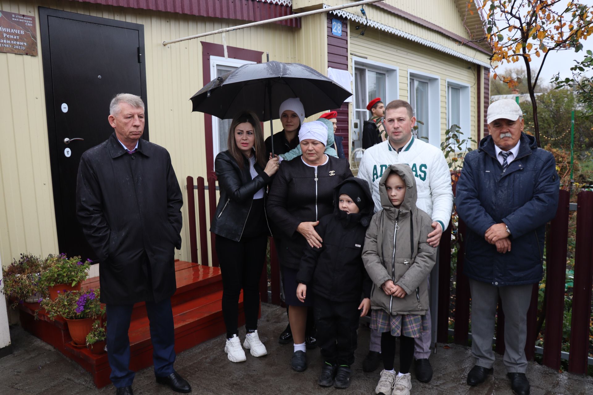 В Дрожжановском районе РТ увековечили память, участника СВО Рената Миначева