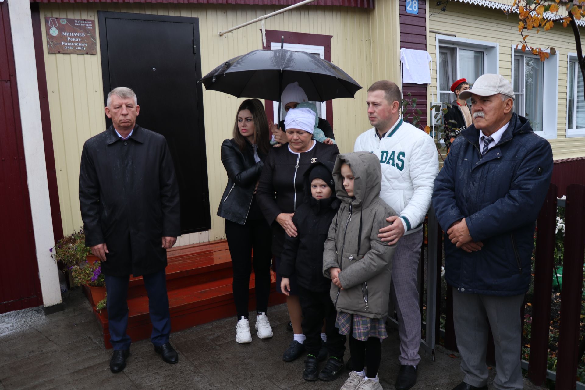 В Дрожжановском районе РТ увековечили память, участника СВО Рената Миначева