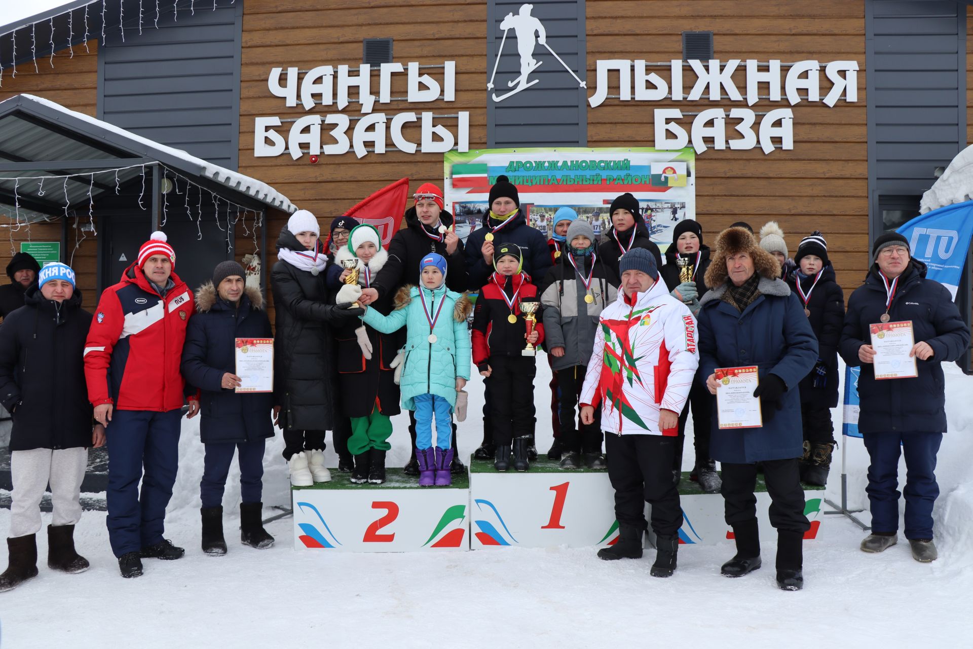 «Лыжня Татарстана -2024»в Дрожжаном