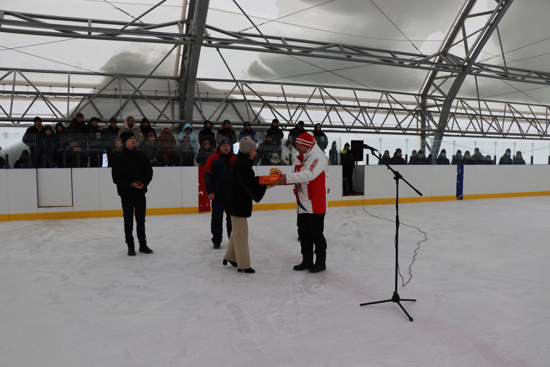 В Дрожжановском районе РТ прошел мемориал по хоккею с шайбой памяти Фаниса Загреева