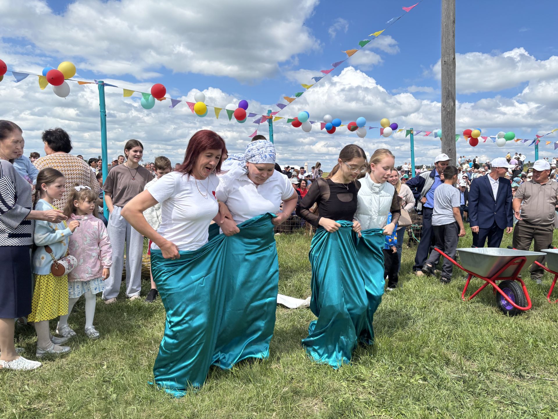 Сабантуй в селе Малая Цильна Дрожжановского района-2026