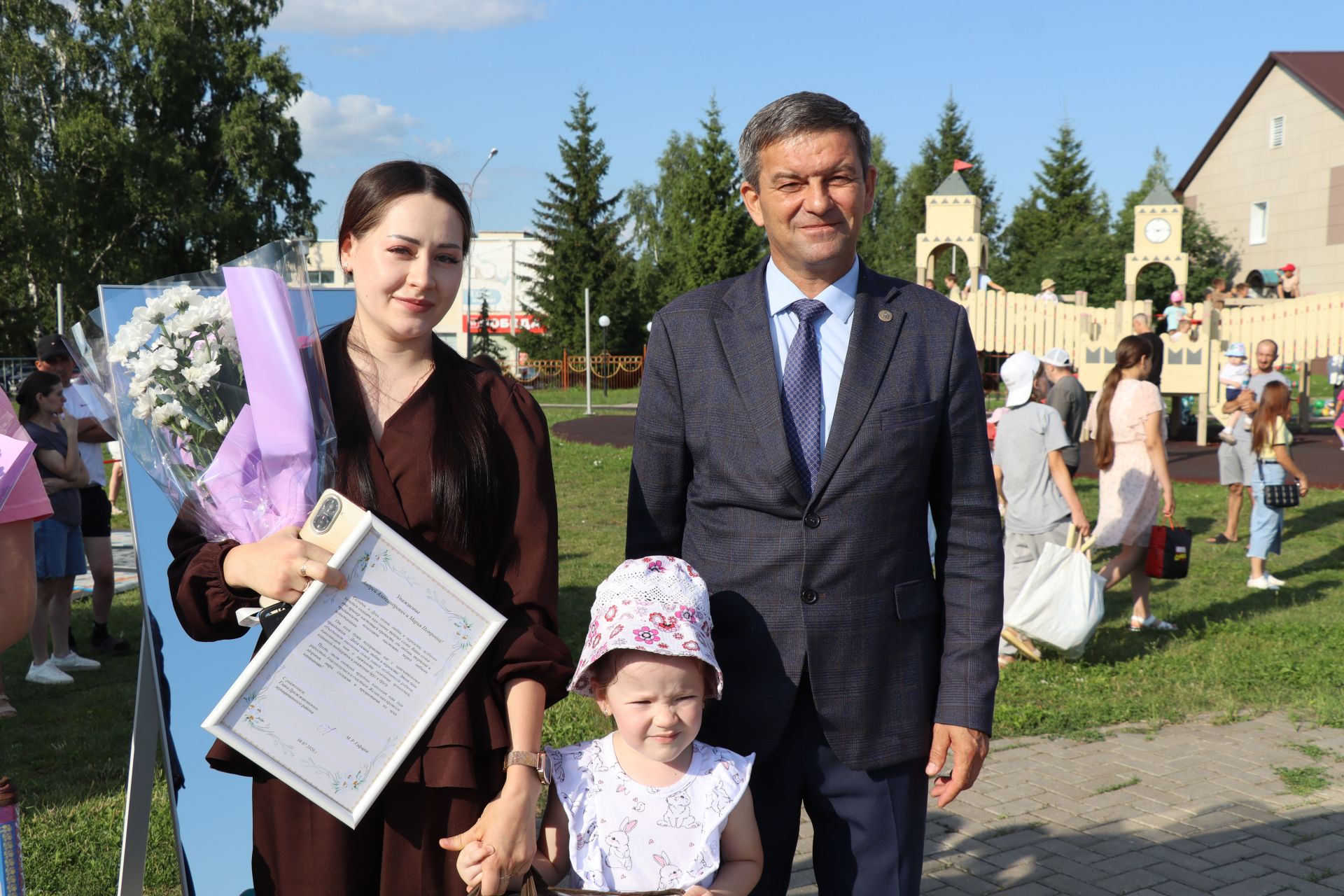День семьи, любви и верности отметили в  Дрожжановском районе