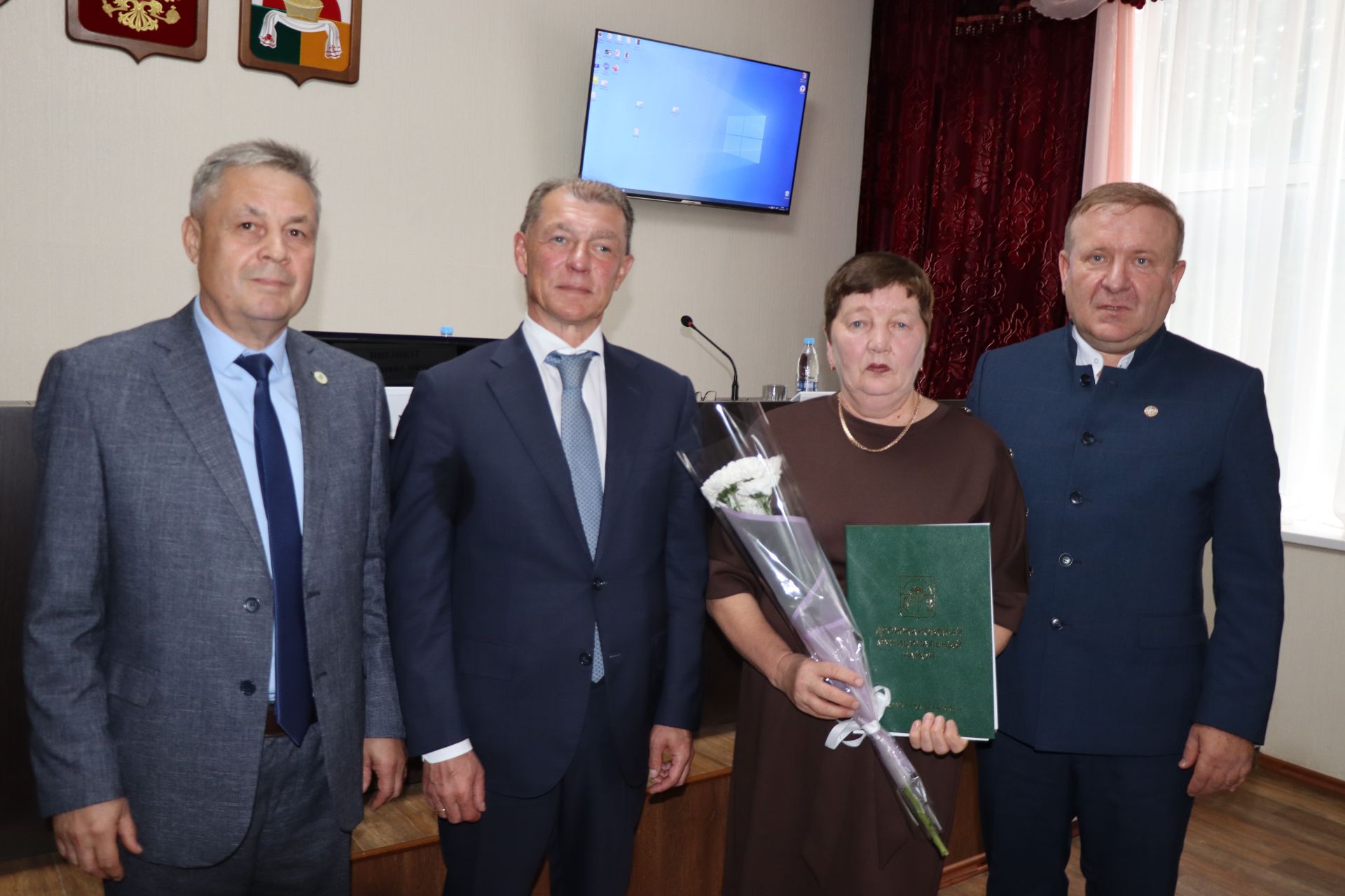 Встреча с трудовым коллективом ЦРБ Дрожжановского района -2026