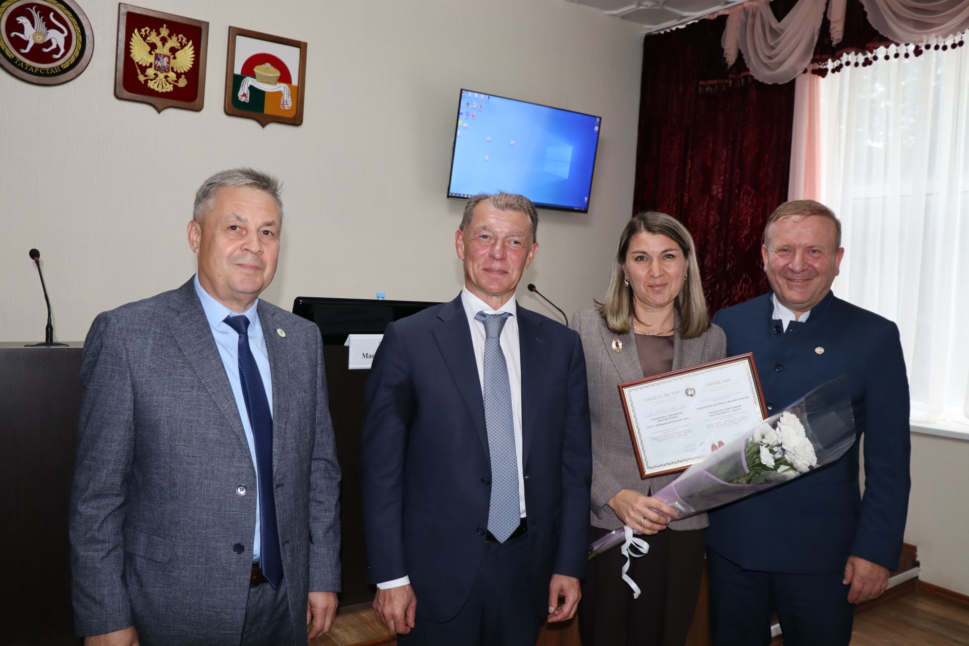Встреча с трудовым коллективом ЦРБ Дрожжановского района -2026