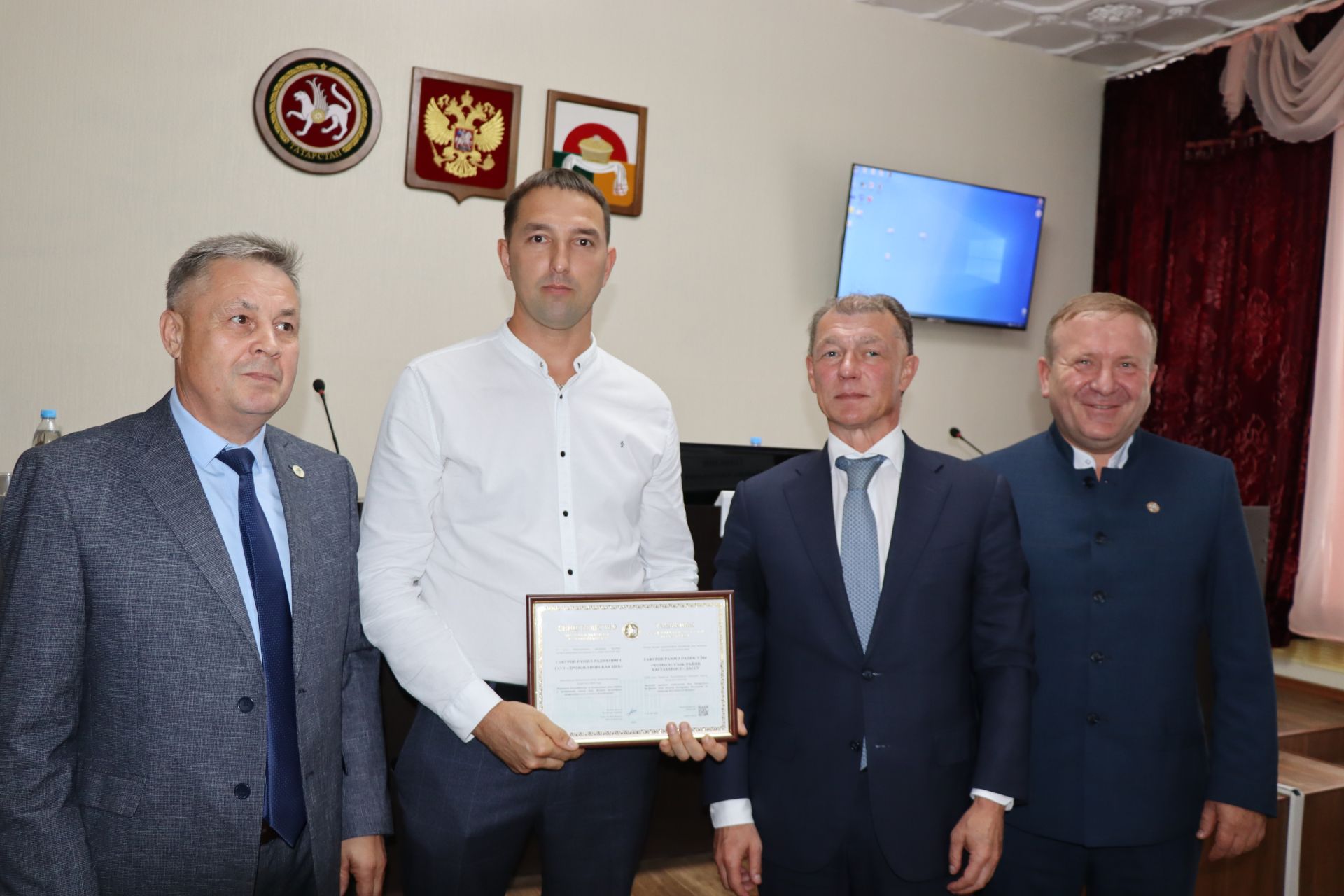 Встреча с трудовым коллективом ЦРБ Дрожжановского района -2026