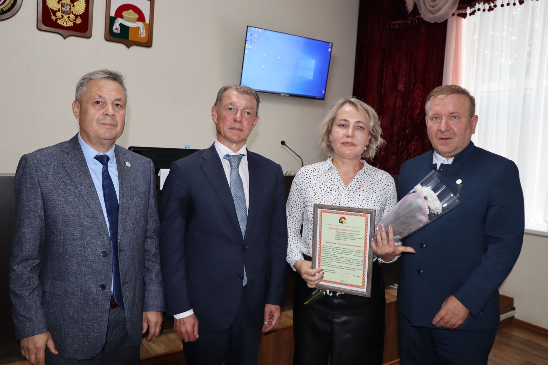 Встреча с трудовым коллективом ЦРБ Дрожжановского района -2026