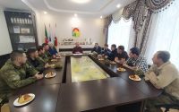 Глава Дрожжановского района Марат Гафаров встретился с участниками СВО, прибывшими в отпуск
